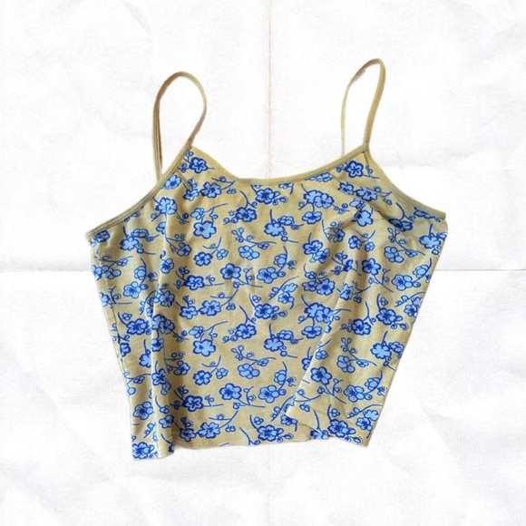 Jockey Tops - Jockey Crop Top Floral Cami